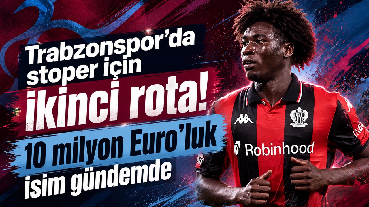 Trabzonspor’da stoper için ikinci rota! 10 milyon Euro’luk isim gündemde