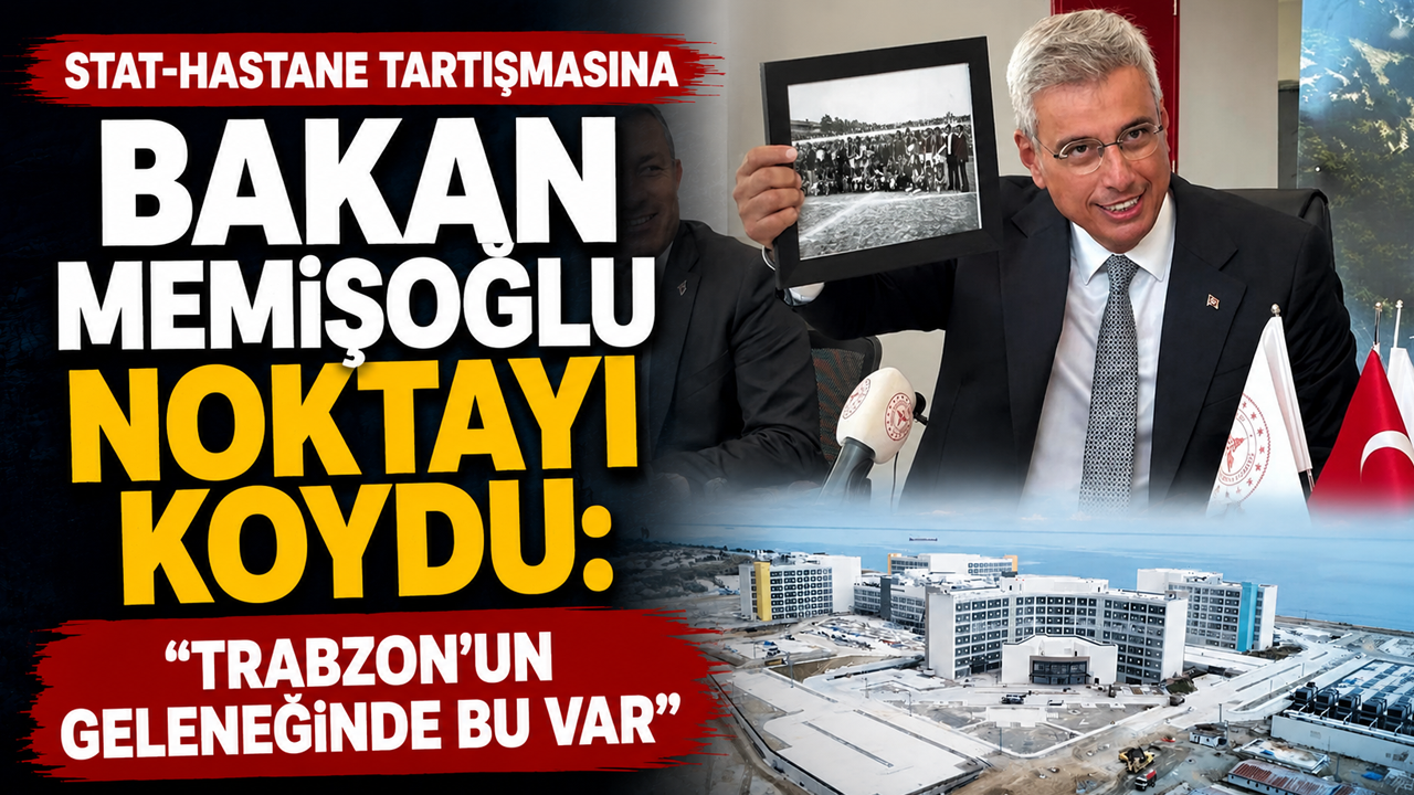 Trabzon Şehir Hastanesi-Papara Park tartışmasına Bakan Memişoğlu noktayı koydu: “Trabzon’un geleneğinde bu var”