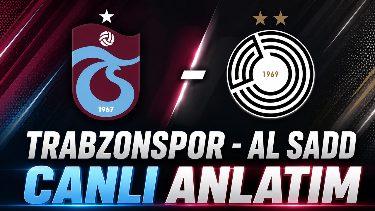 Trabzonspor - Al Sadd hazırlık maçında karşı karşıya - CANLI ANLATIM