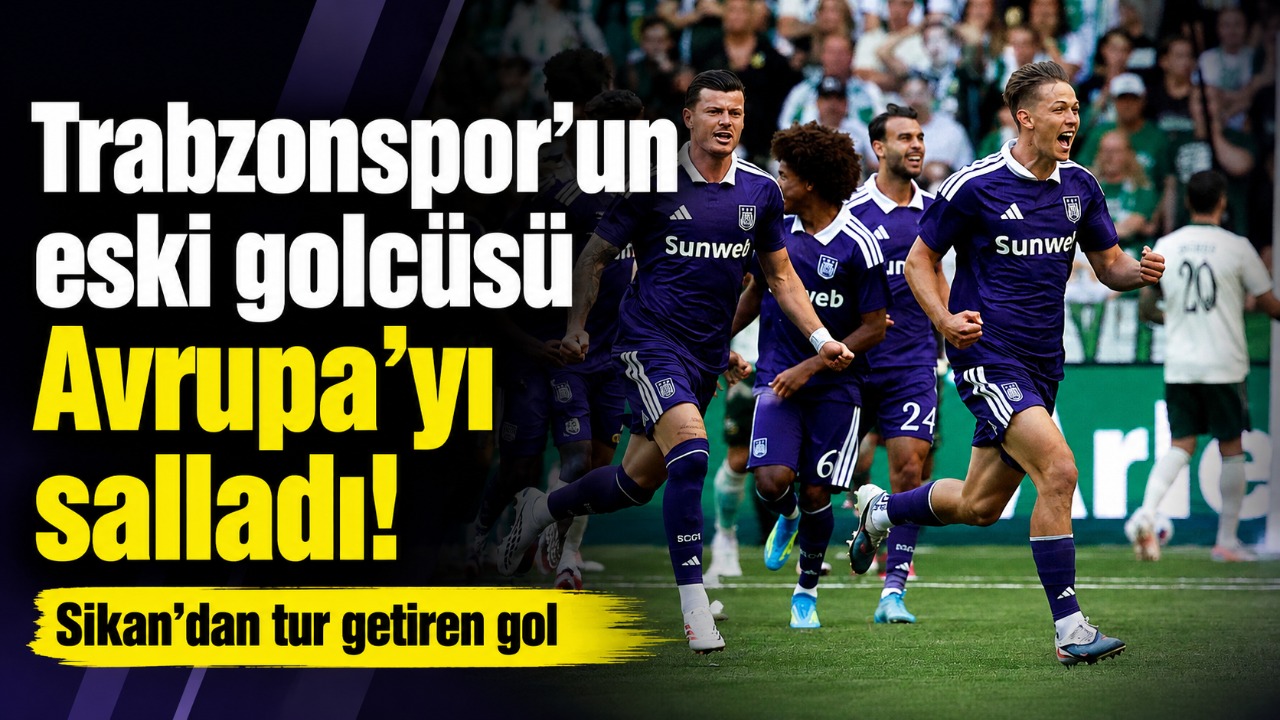 Trabzonspor’un eski golcüsü Avrupa’yı salladı! Sikan’dan tur getiren gol