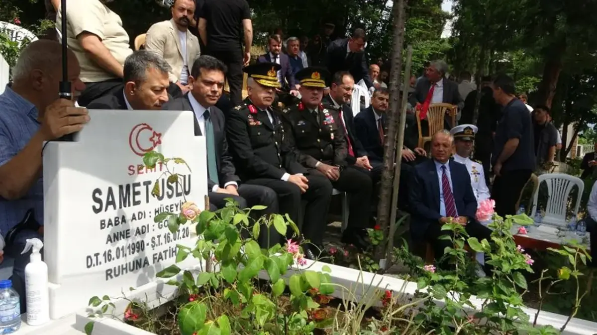 15 Temmuz şehidi Samet Uslu, Trabzon'da dualarla anıldı