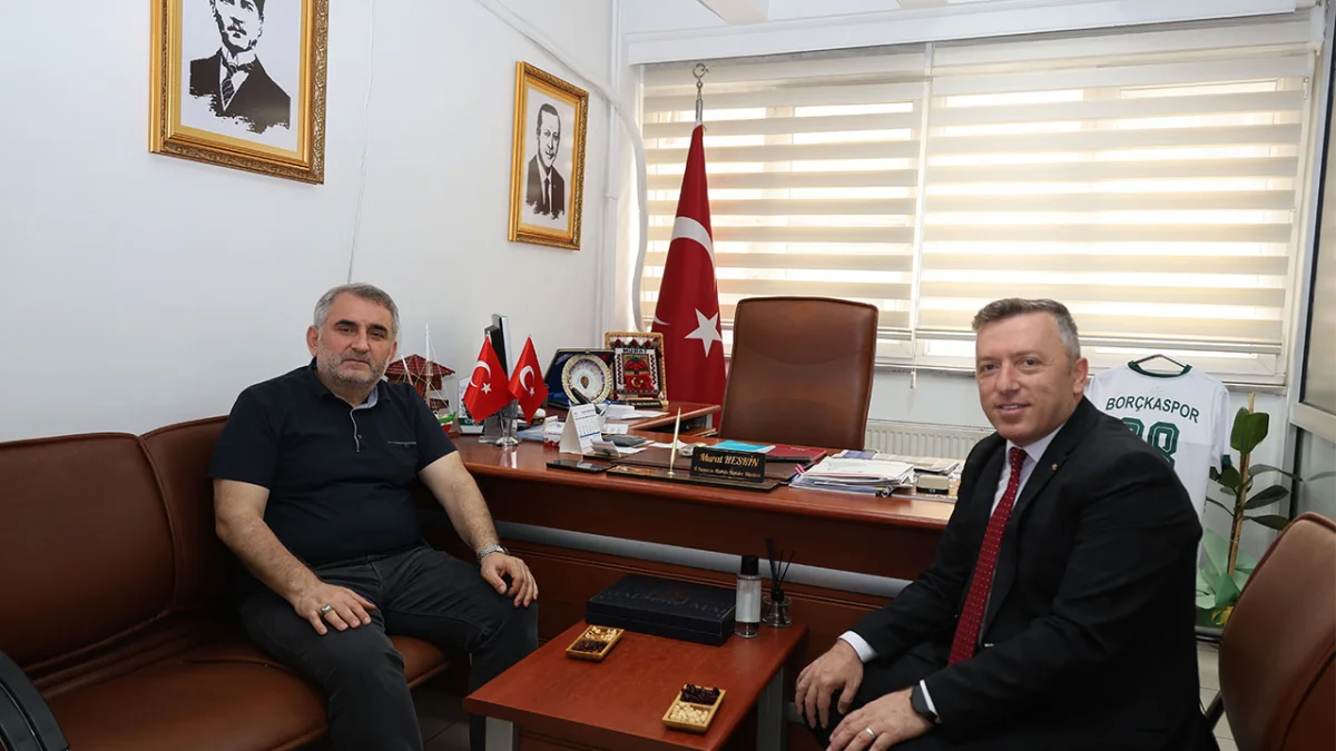 AÇÜ Rektörü İbrahim Aydın’dan Valilik Basın Müdürlüğü’ne ziyaret