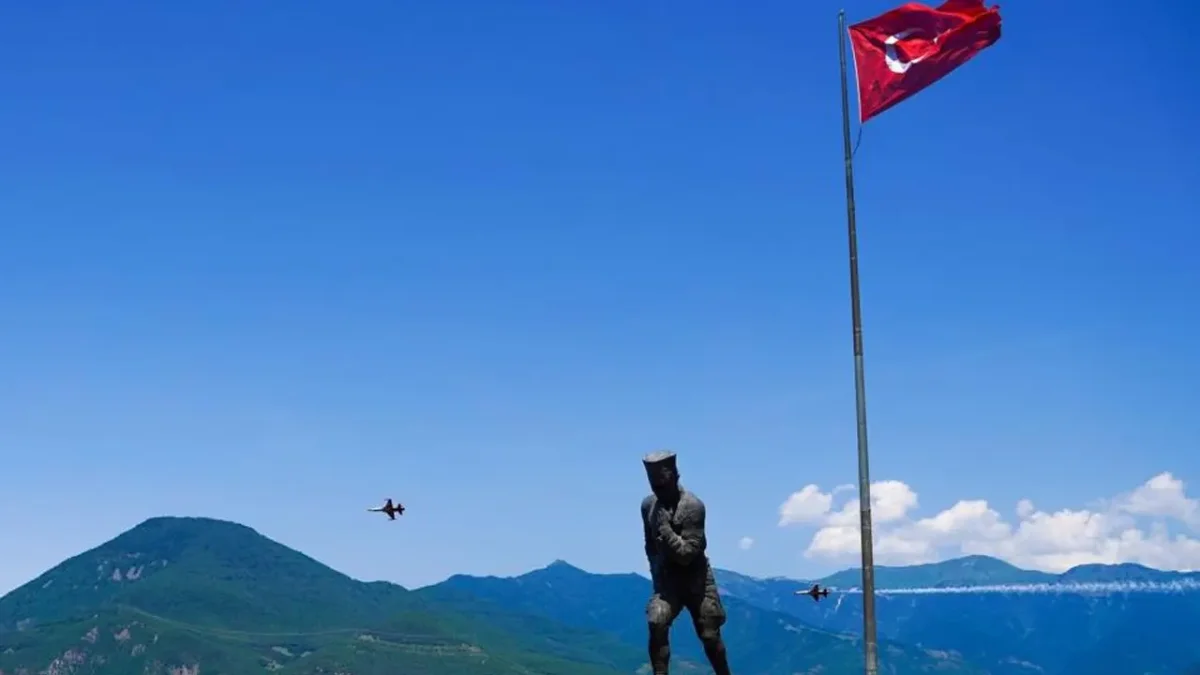 Artvin'de Türk Yıldızları gösterisi iptal oldu, prova nefes kesti