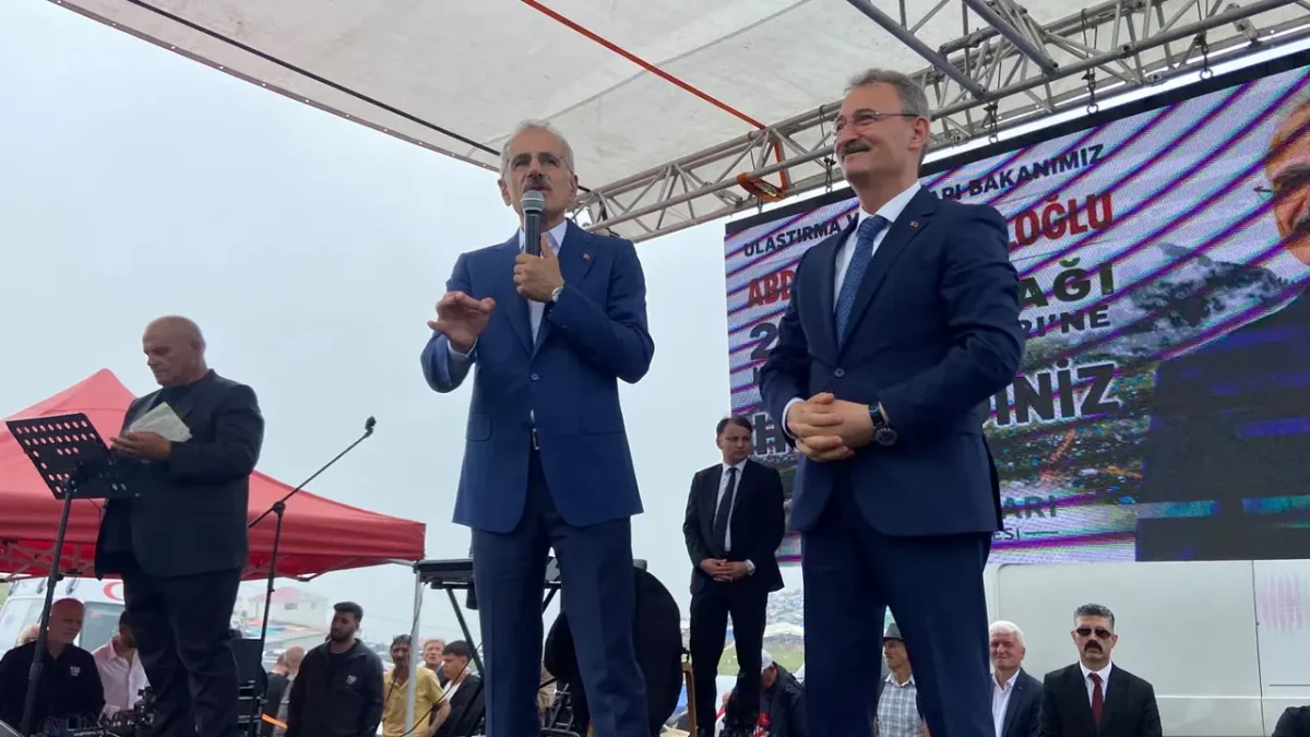 Bakan Uraloğlu Trabzon’da açıkladı: “Türkiye büyürken Şalpazarı da büyüyecek”