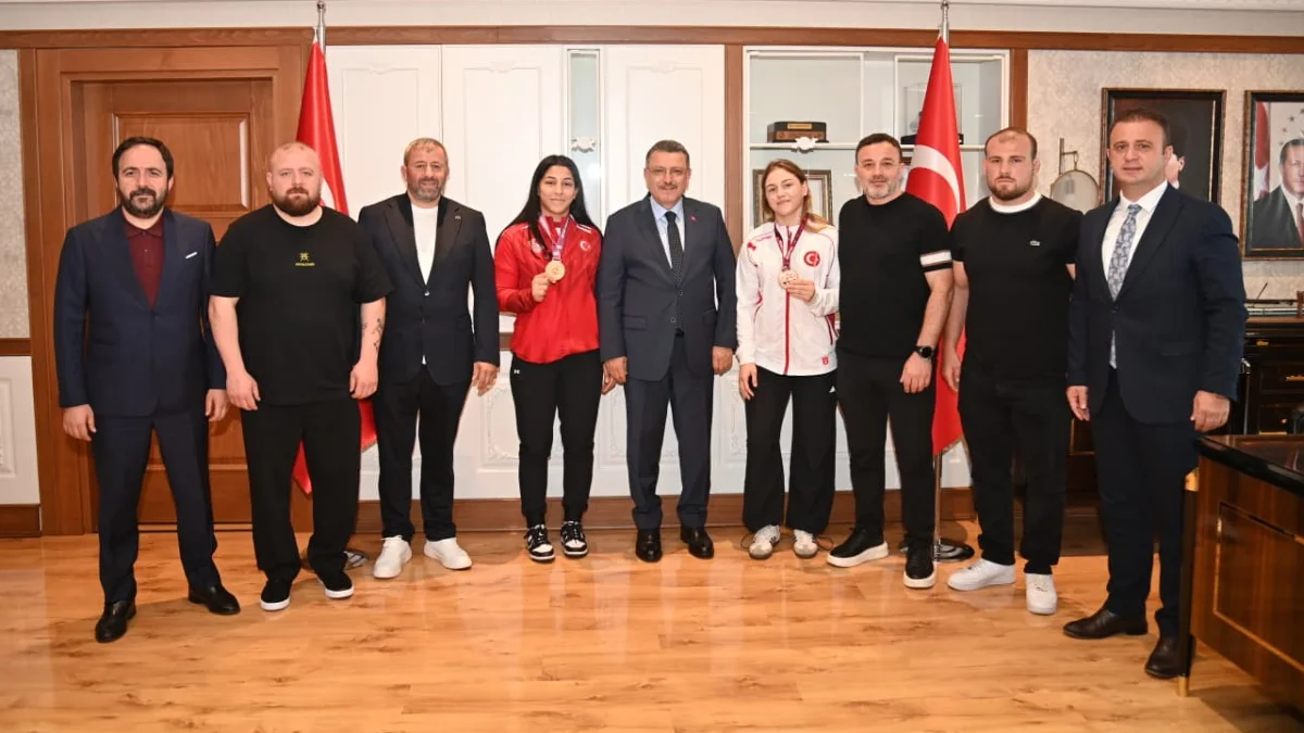 Başkan Genç'ten Avrupa şampiyonu Elif Şevval Kurt'a tebrik