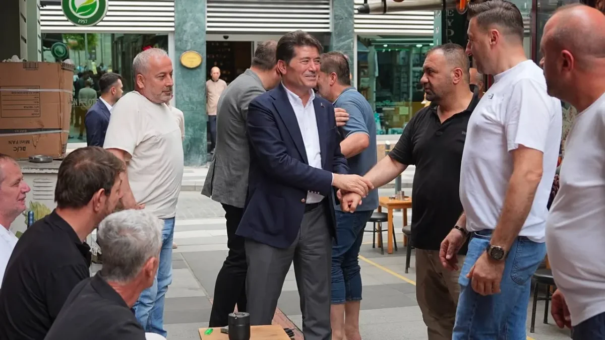 Başkan Kaya'dan esnafa ziyaret