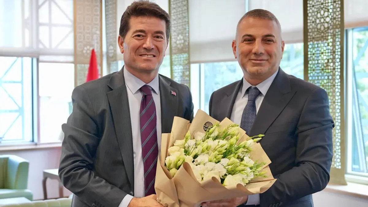 Başkan Kaya’dan Ortahisar Kaymakamı Kotan’a hayırlı olsun ziyareti