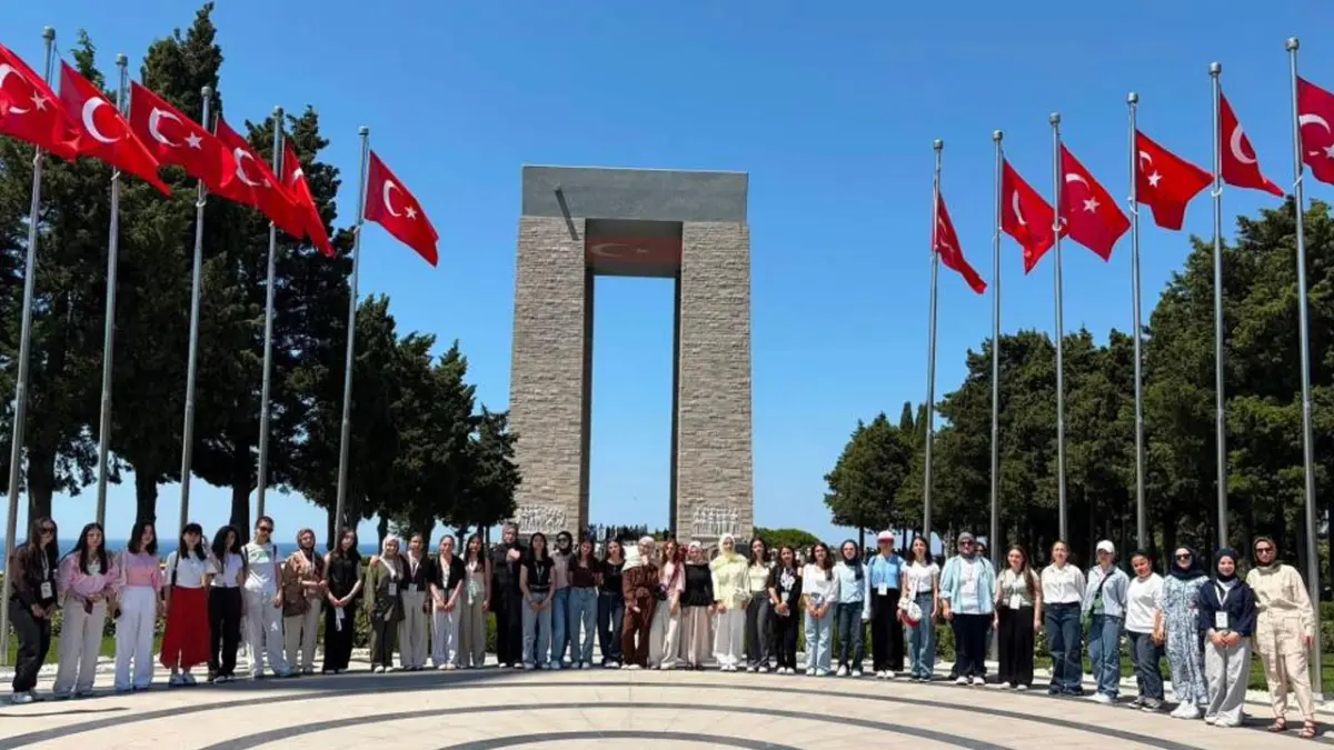 Bayburtlu gençler Çanakkale ruhunu yerinde yaşadı