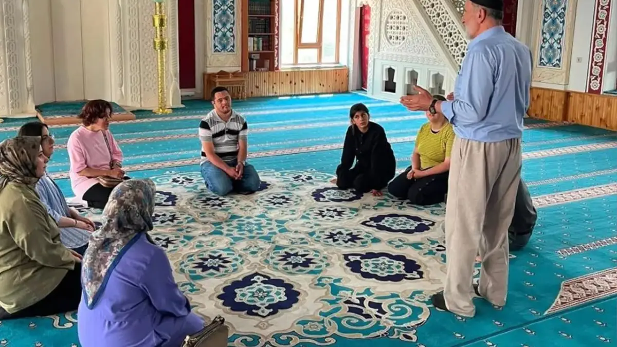 Bayburt'ta 'Engelsiz Cami, Engelsiz İbadet' projesiyle anlamlı buluşma