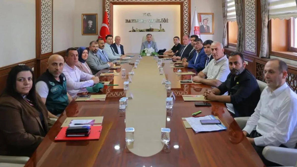 Bayburt'ta istihdam ve mesleki eğitim masaya yatırıldı