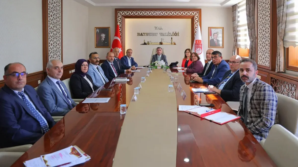 Bayburt’ta kadın istihdamı için yürütülen çalışmalar değerlendirildi