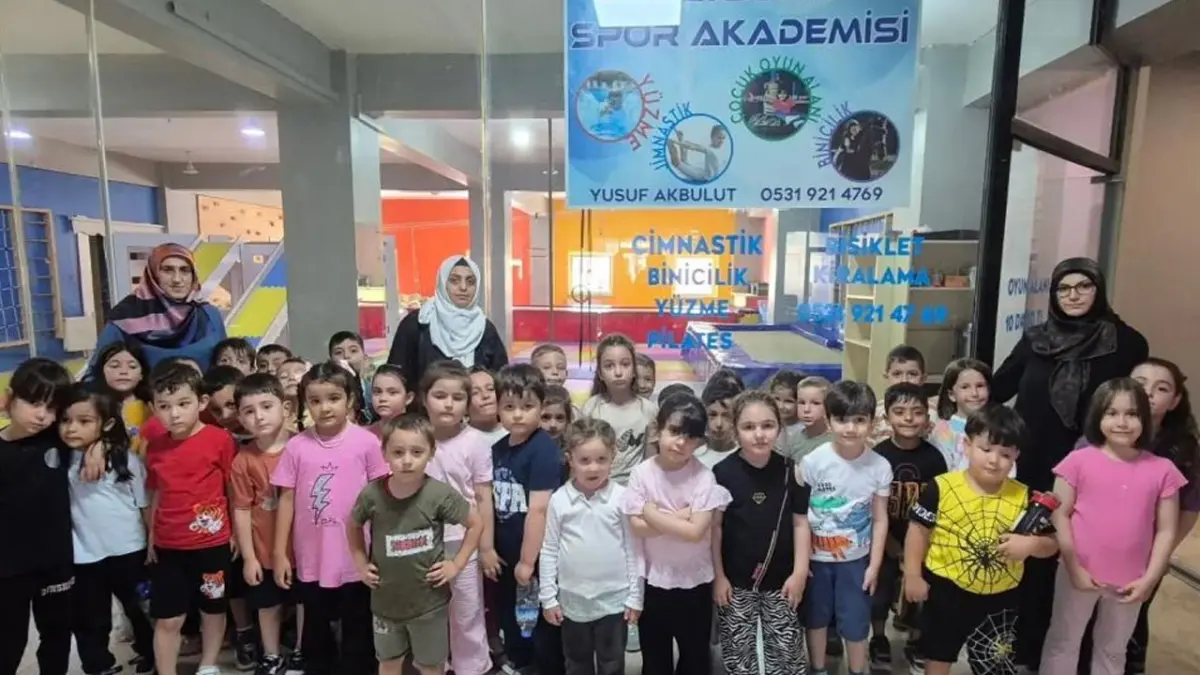 Bayburt’ta Kur’an kursu öğrencileri etkinliklerle doyasıya eğlendi
