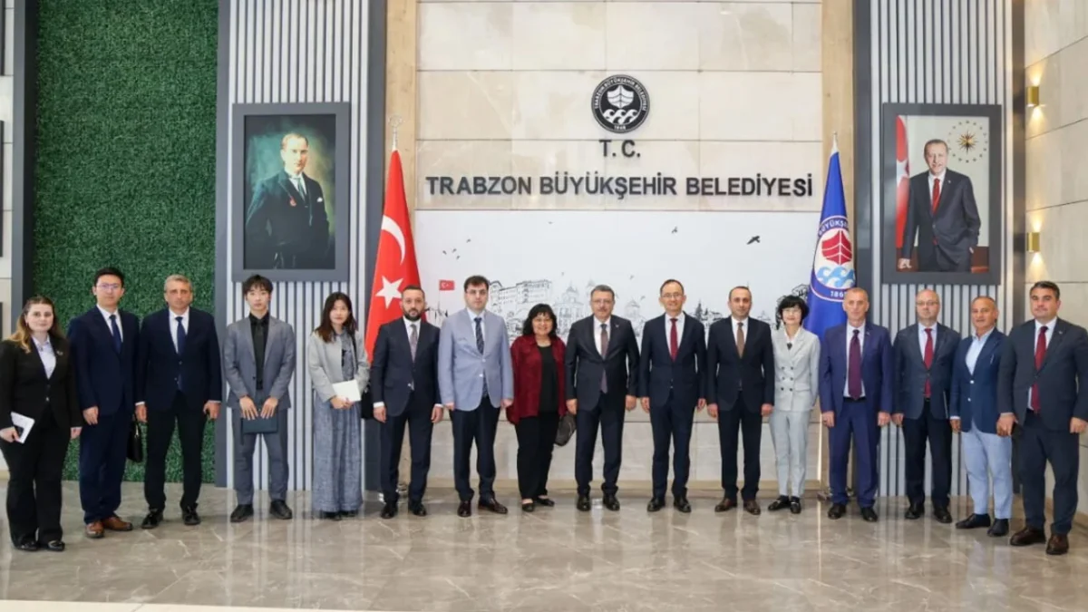 Çin heyeti Trabzon'a hayran kaldı!