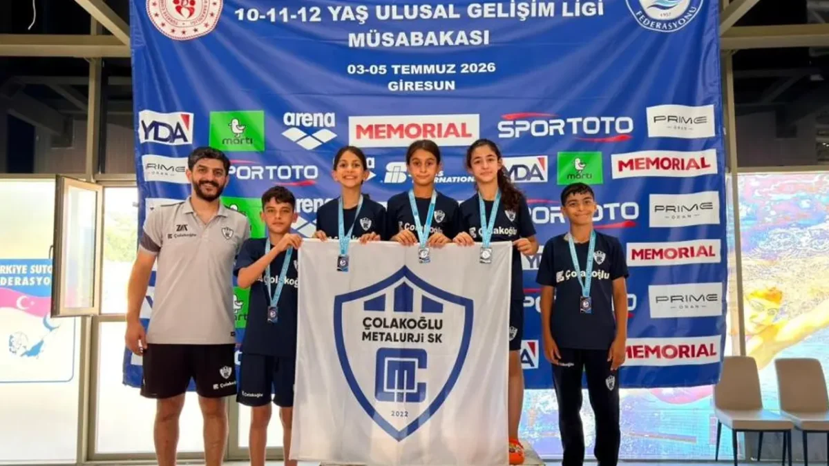 Çolakoğlu Metalurji yüzücülerinden Türkiye Finalleri yolunda önemli başarı