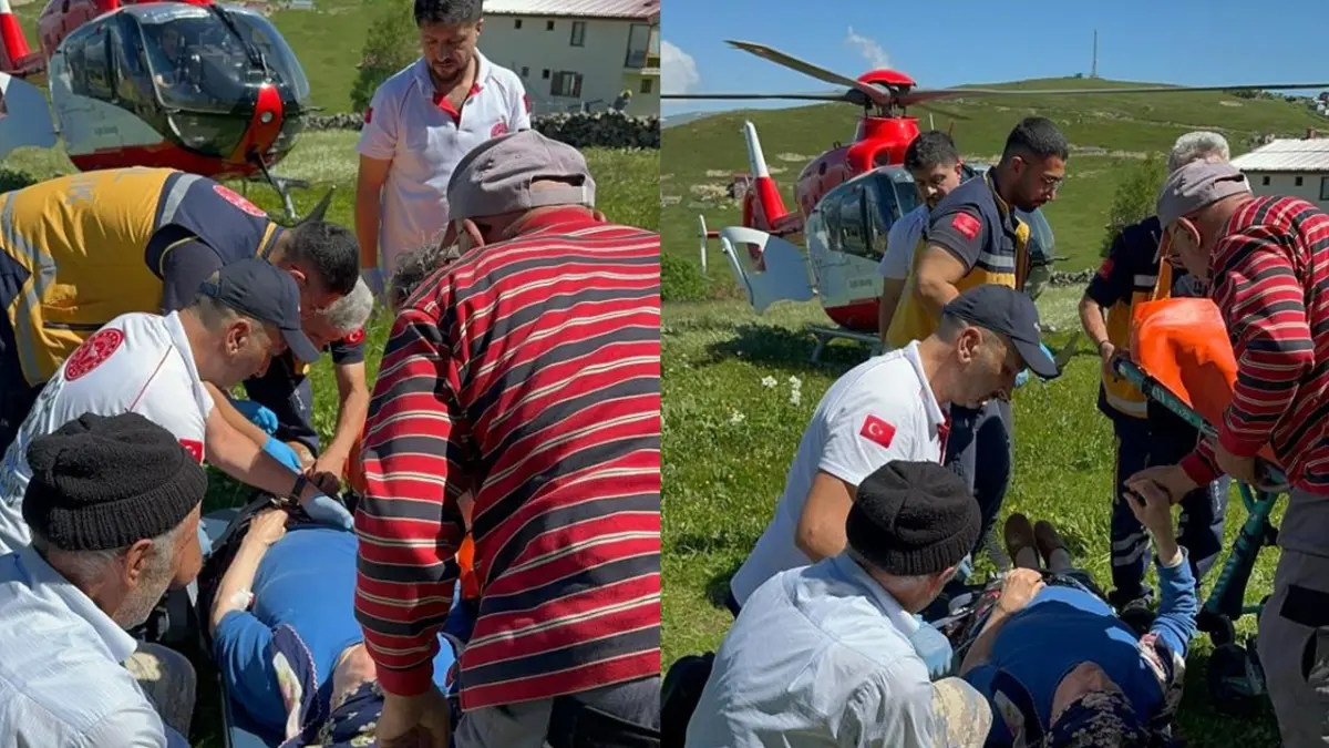 Doğu Karadeniz'de Hava 61 seferberliği! 6 ayda 93 hastaya umut oldu