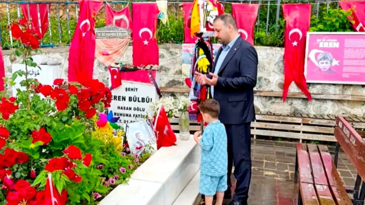 Eren Bülbül'ün adını Kuzey Irak'ta yaşatıyorlar! Annesi gözyaşlarını tutamadı