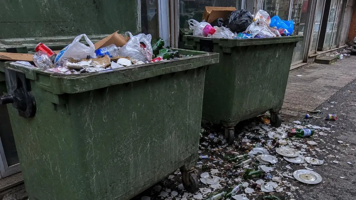 Gelişigüzel atılan çöp büyük tehlike saçıyor