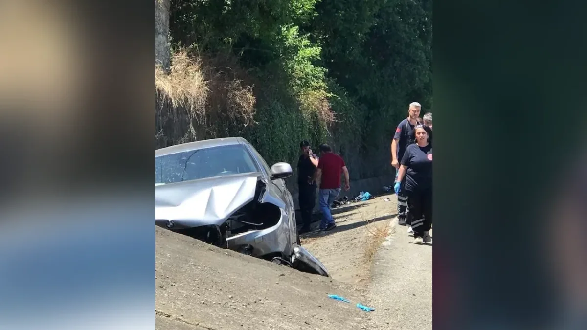 Giresun’da motosiklet ile otomobil çarpıştı: 1 ölü, 3 yaralı
