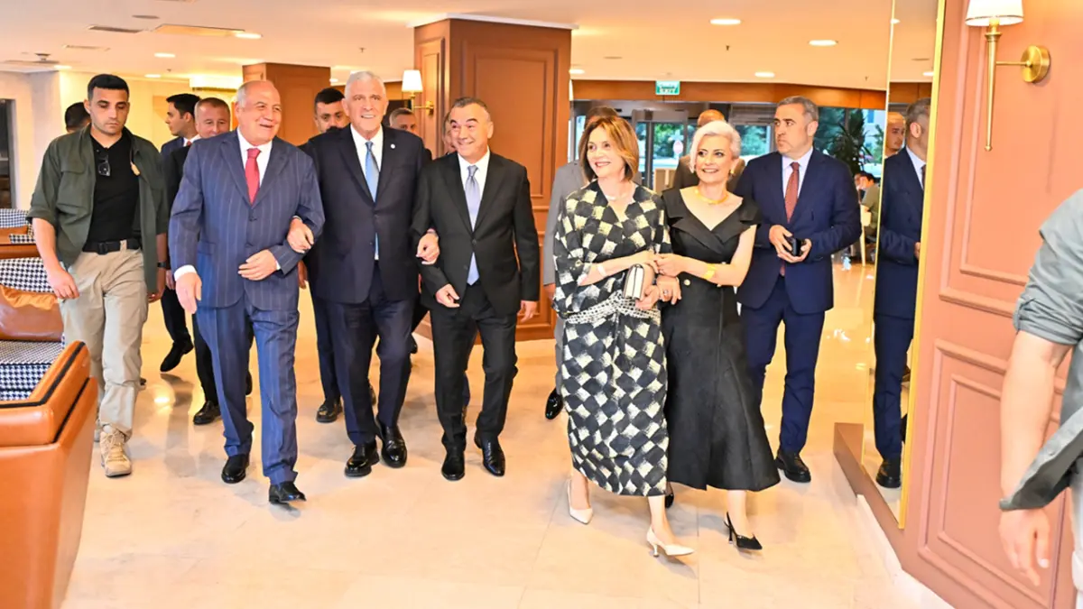 İYİ Parti lideri Dervişoğlu, Trabzon Milletvekili Aydın'ın oğlunun nişanına katıldı