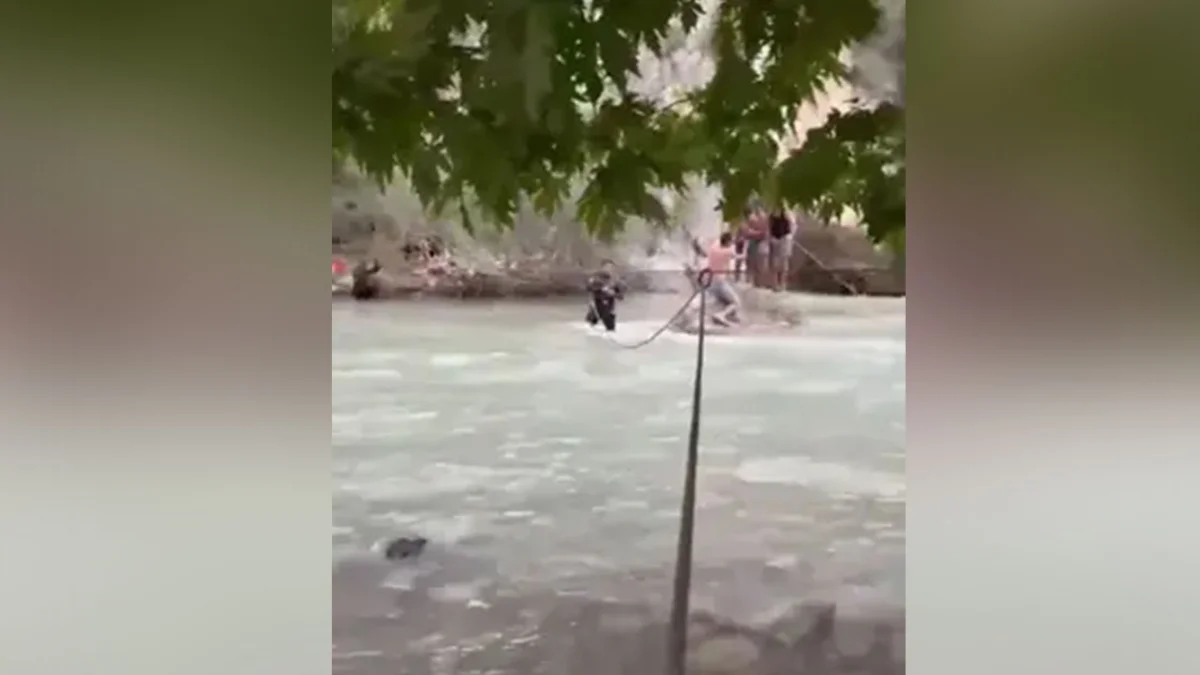 Kadıncık Vadisi’nde 7 Kişi Su Seviyesinde Mahsur Kaldı Kurtarıldı