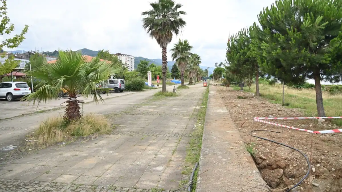 Of Sahil Parkı baştan sona yenileniyor! 50 milyon liralık yatırım