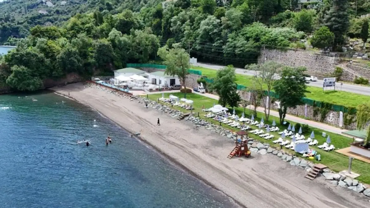 Ordu’da yenilenen Aktaş Plajı yazın gözde adresi oldu