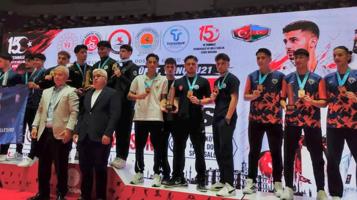 Ortahisar Belediyesi Karate Takımı Türkiye üçüncüsü oldu