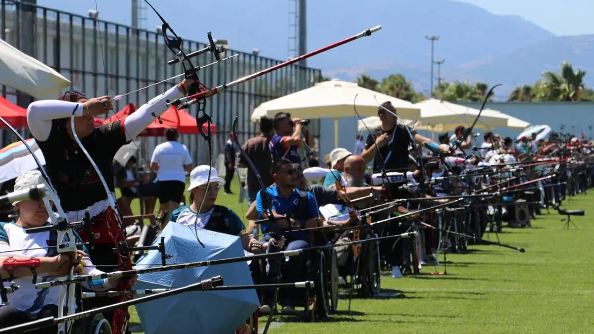 Para Okçuluk Şampiyonası Samsun’da başladı! 51 sporcu yarışıyor