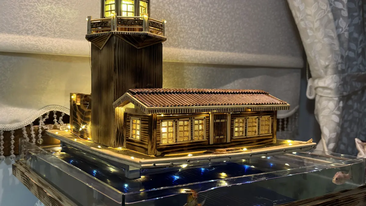 Rize'de emekli olduktan sonra başladı! Atık ahşapları sanat eserine dönüştürüyor
