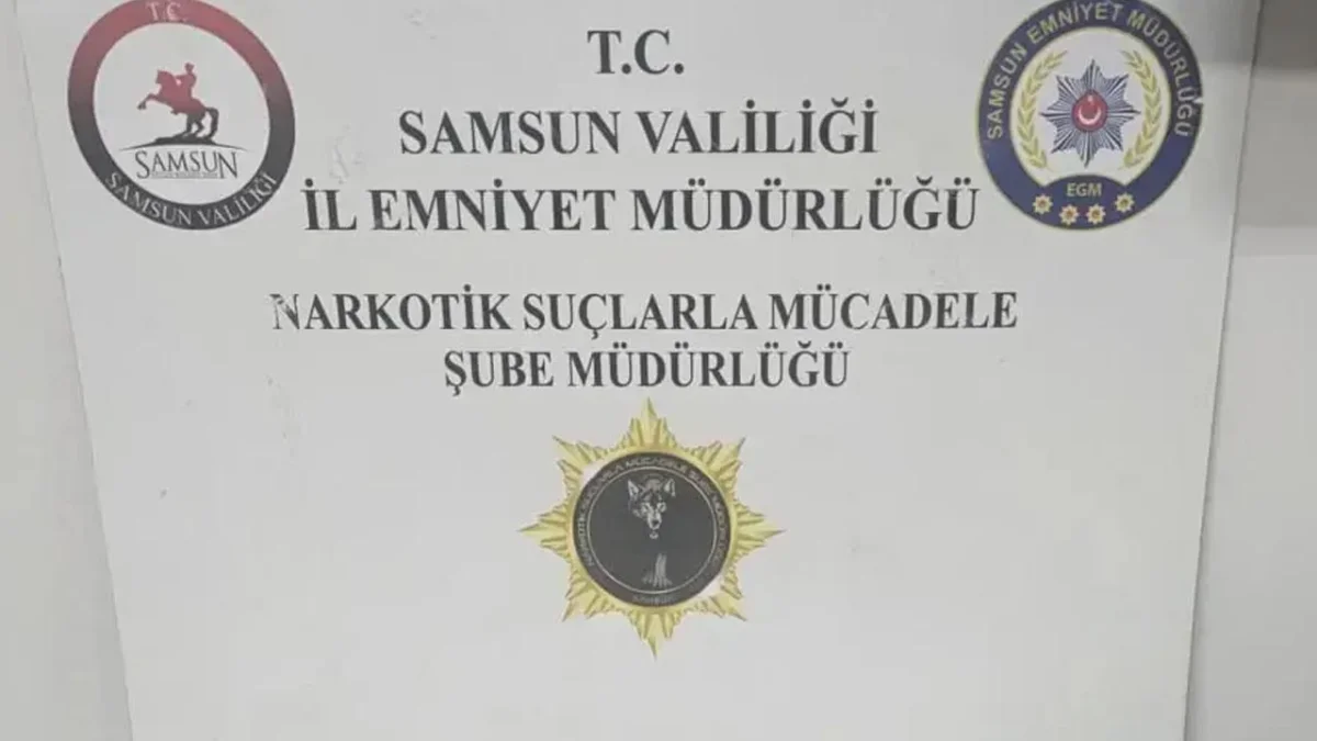 Samsun’da uyuşturucu operasyonu! Binlerce hap ve kokain ele geçirildi