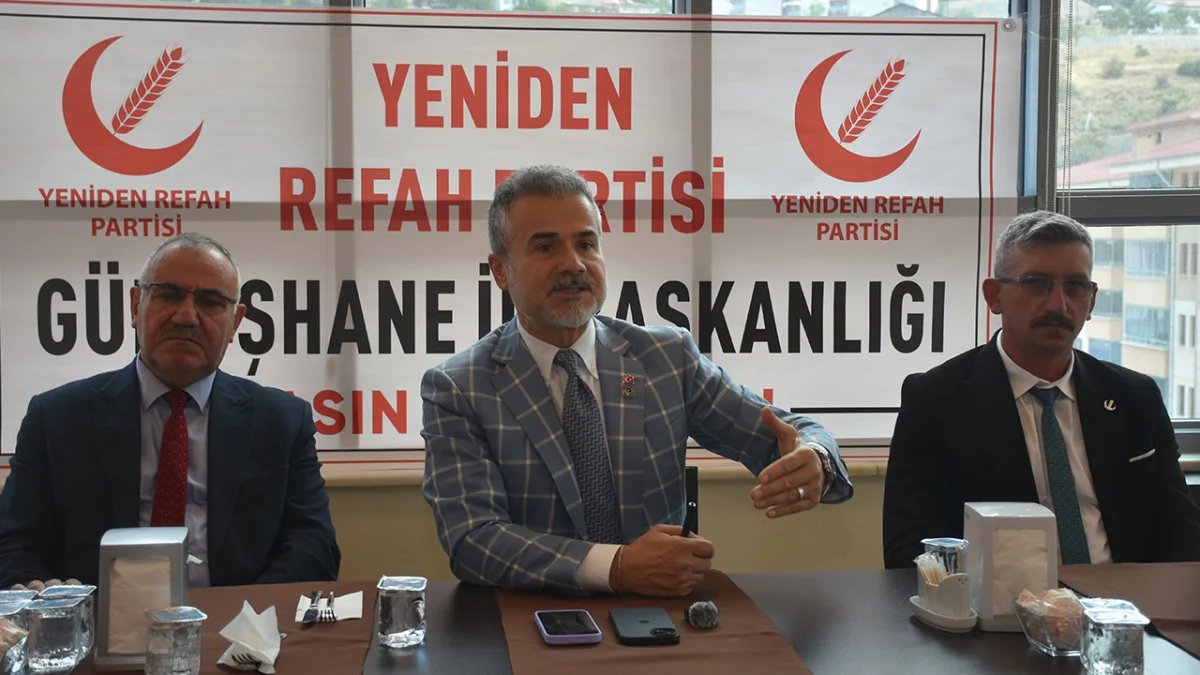 Suat Kılıç Gümüşhane’de açıkladı: Seçim çalışmaları başladı