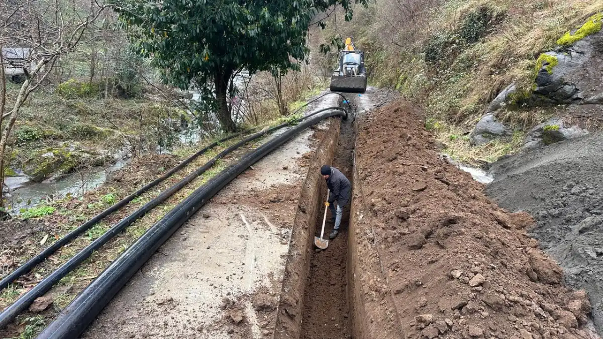 TİSKİ'den Vakfıkebir'e 6,5 kilometrelik içme suyu yatırımı
