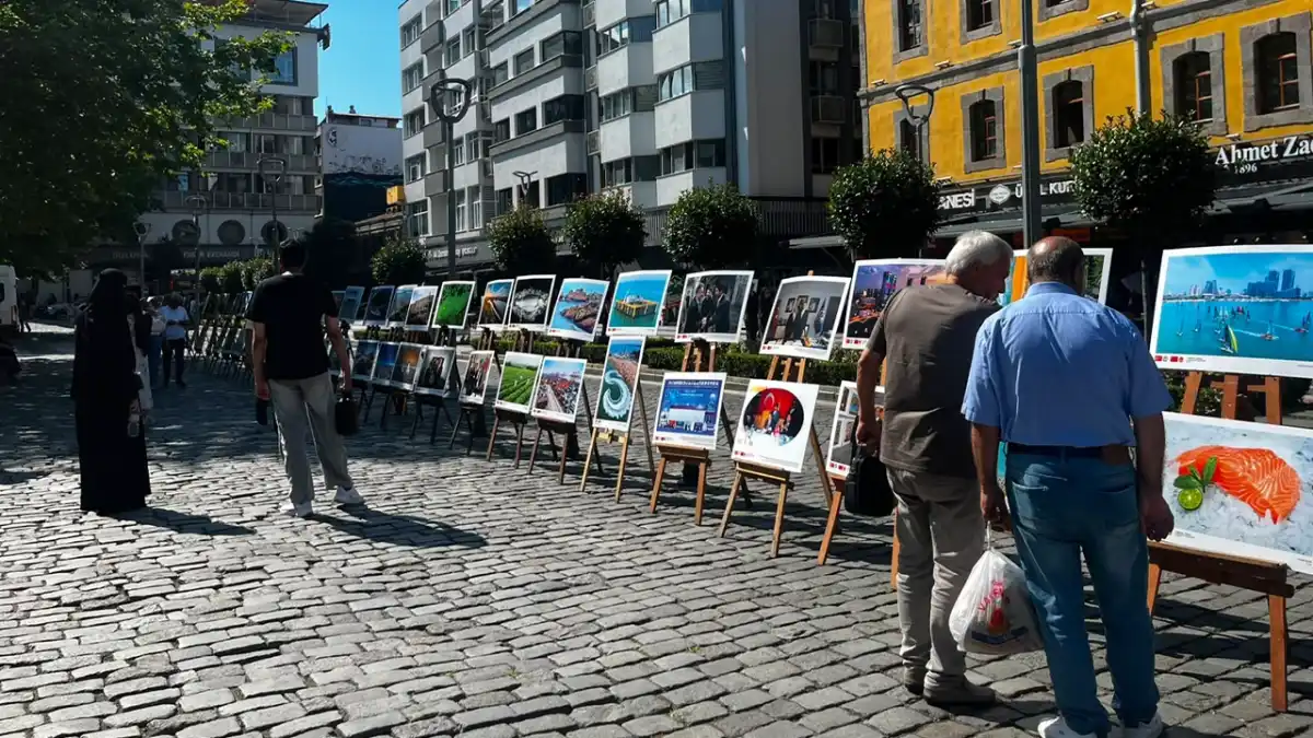 Trabzon ile Çin kardeşlik bağlarını güçlendiriyor! Fotoğraf sergisi yoğun ilgi gördü