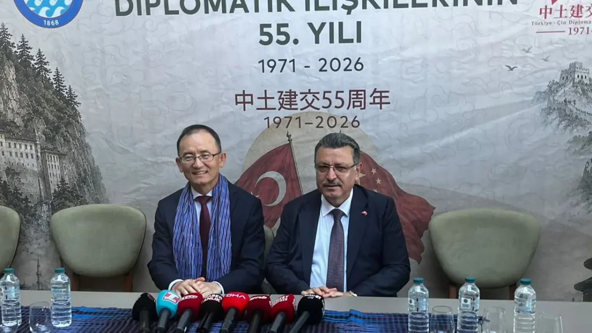 Trabzon'da Çin heyetinden basın buluşması! “Trabzon dünyaca ünlü”