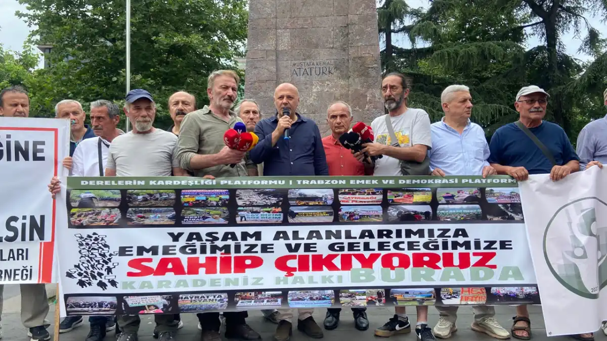 Trabzon’da doğa çağrısı: Karadere’den Uzungöl’e uzanan maden ve HES projelerine tepki!