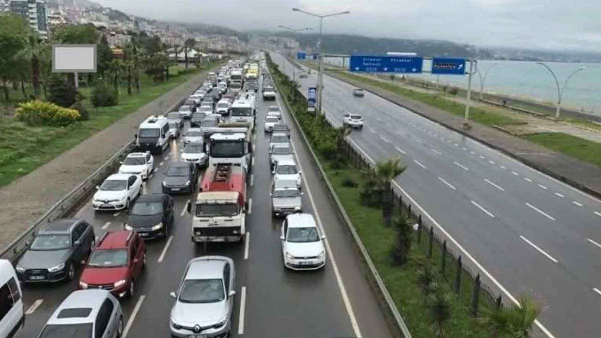 Trabzon’da emniyet şeridi kullananlar yandı! 7 ayrı noktada denetim