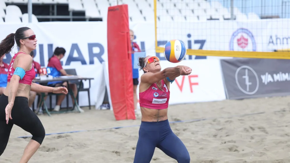 Trabzon'da plaj voleybolu heyecanı! Şampiyonlar yarın belli oluyor