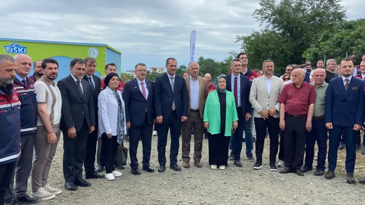 Trabzon’da su yatırımı hizmete alındı! 7 bin 800 kişiye katkı
