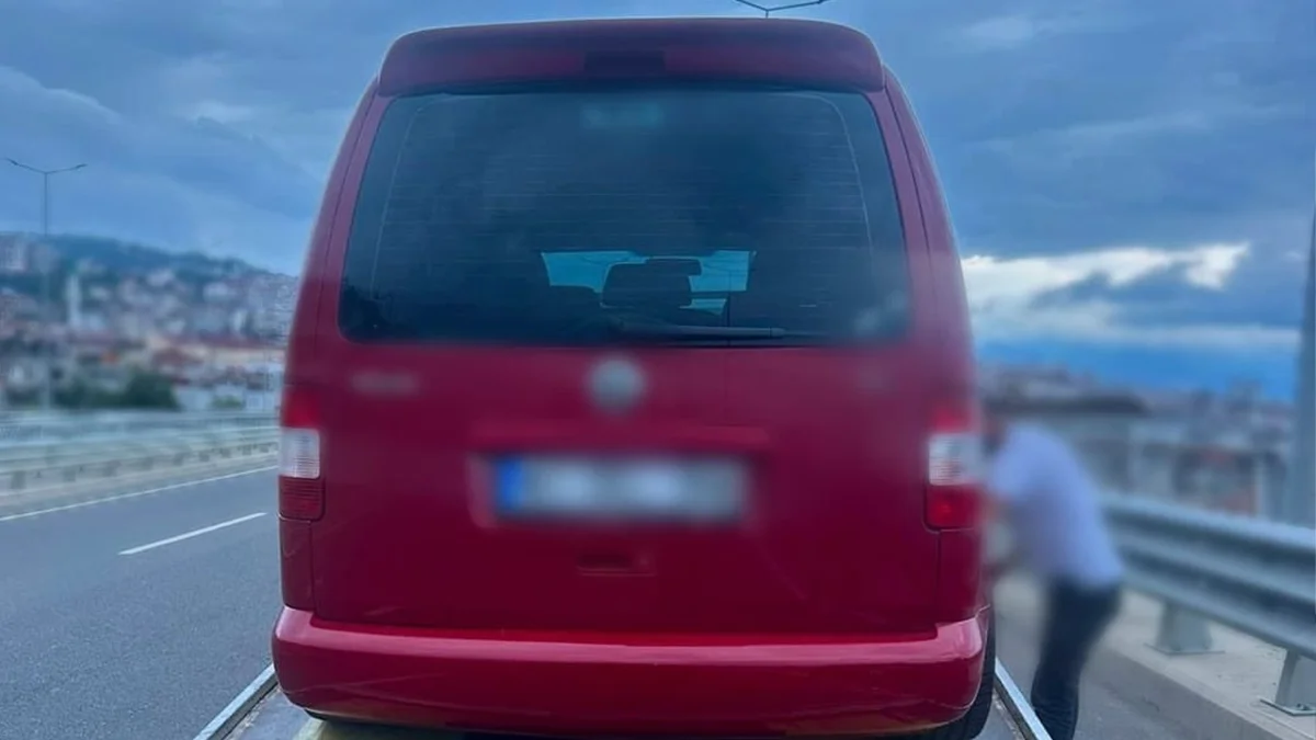 Trabzon'da tüneli kapatan düğün konvoyuna geçit verilmedi! Binlerce lira ceza kesildi