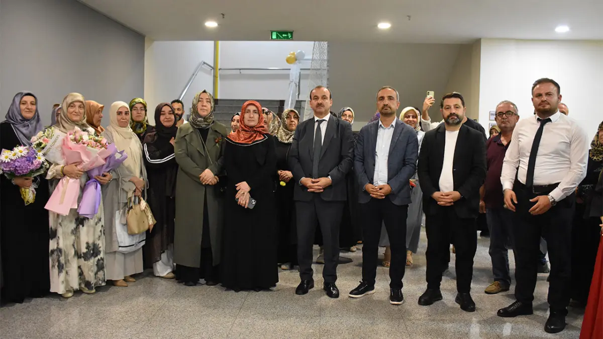 Trabzon’da “Vefa” tezhip sergisi sanatseverlerle buluştu