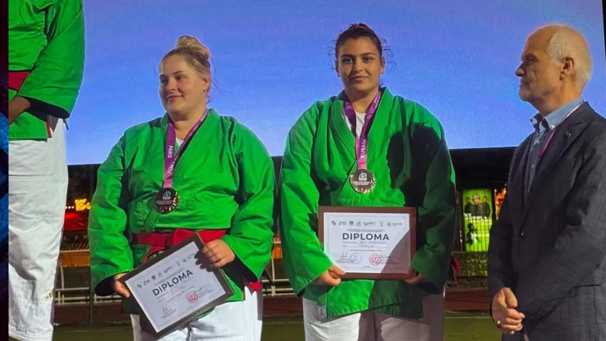 Trabzonlu sporcu Paris’te Türk bayrağını dalgalandırdı! Kübranur Esir’de bronz madalya