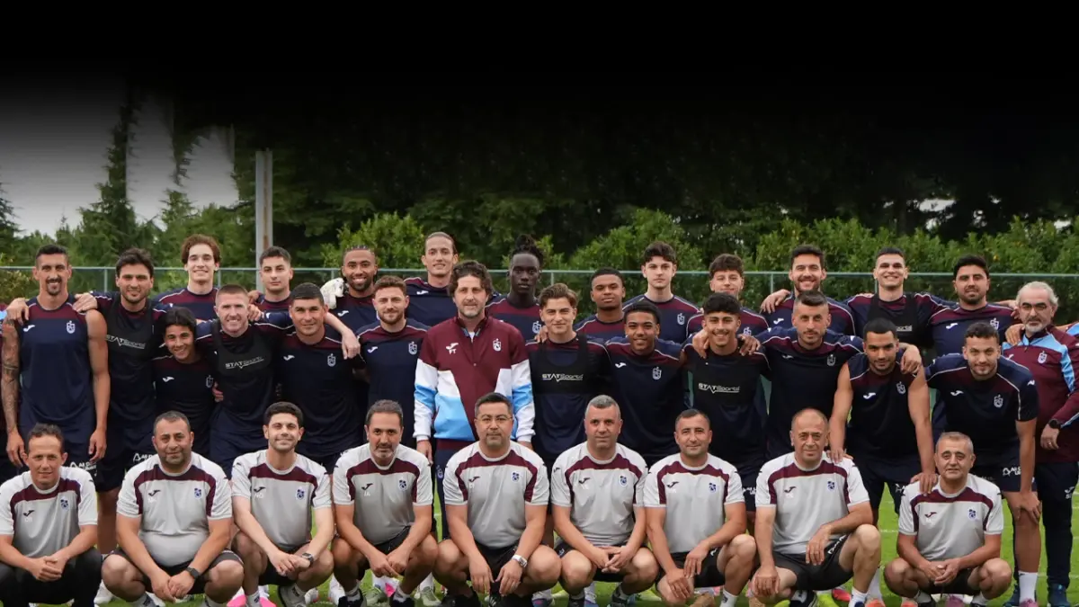 Trabzonspor yeni sezon için sahaya indi: Antrenmana kimler katıldı?