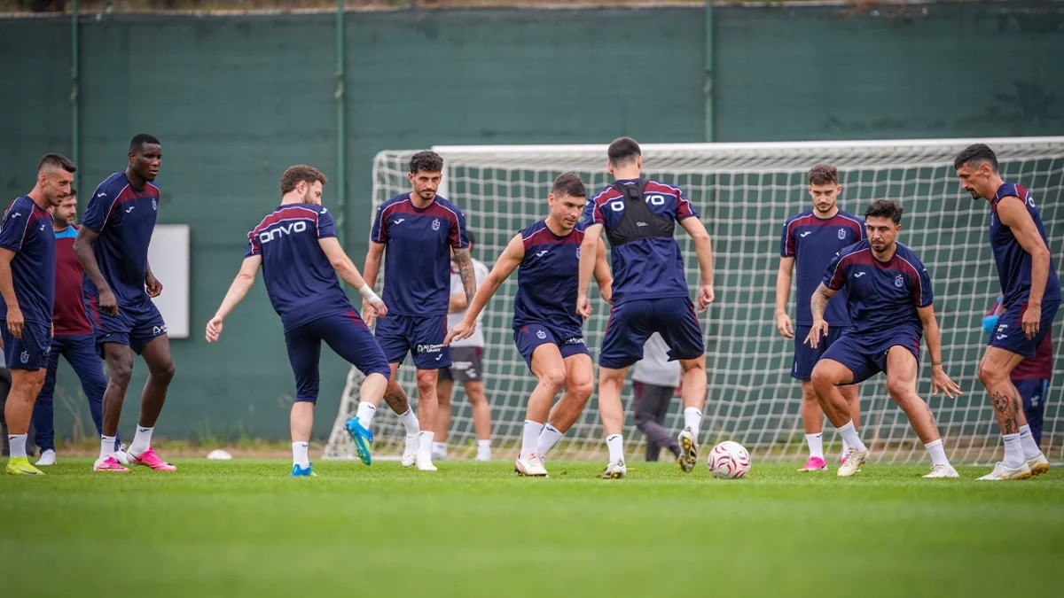 Trabzonspor, yeni sezon öncesi çalışmalarına ara vermeden devam etti