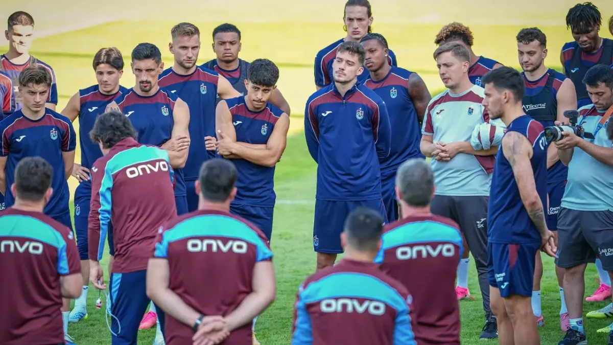 Trabzonspor'da Frankfurt mesaisi tamamlandı! Gözler maça çevrildi