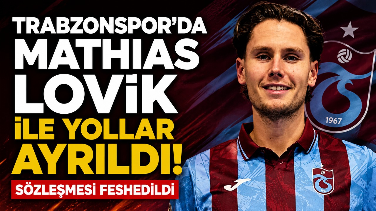 Trabzonspor'da Mathias Lovik ile yollar ayrıldı! Sözleşmesi feshedildi