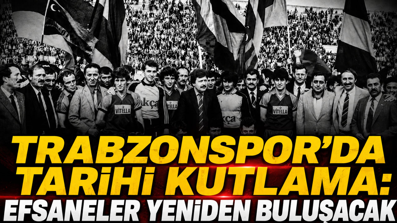 Trabzonspor’da yarım asırlık şampiyonluk gururu yeniden yaşanacak