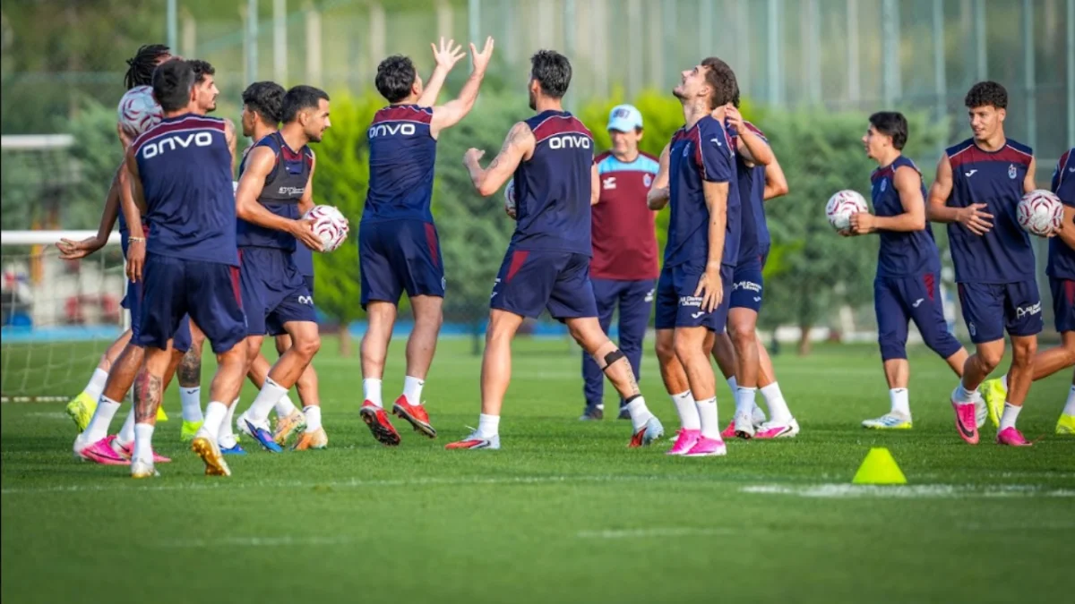 Trabzonspor’da yeni sezon hazırlıkları sürüyor: Maç ile noktalandı