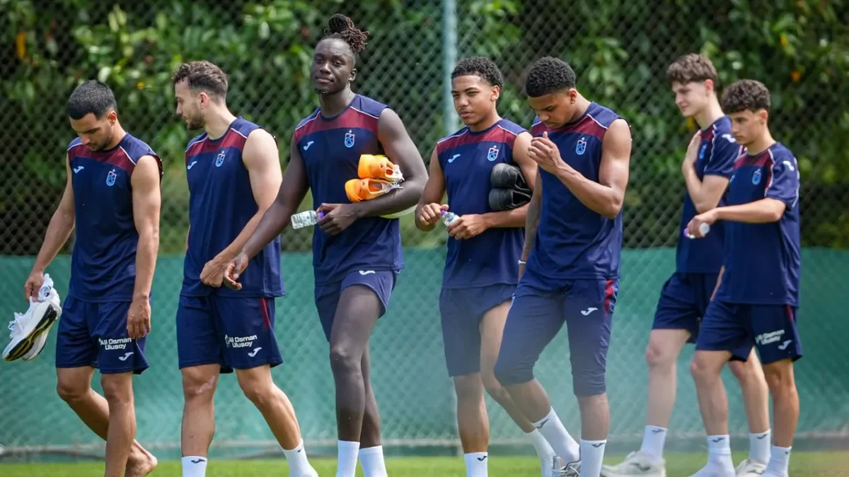 Trabzonspor’da yoğun mesai! Bordo-mavililer akşam yine sahada