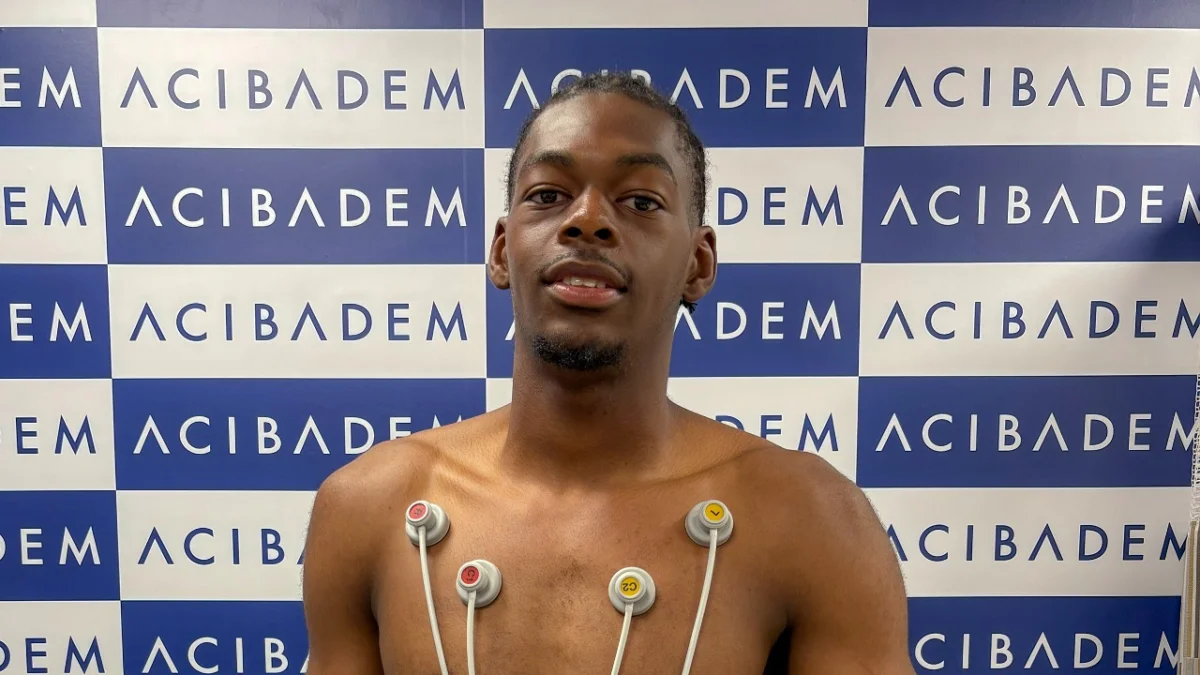 Trabzonspor'un yeni transferi Rene Mitongo sağlık kontrolünden geçti