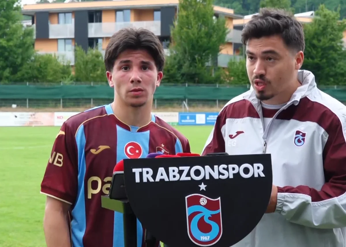 Trabzonspor'un yıldızı Bouchouari "Lig başlamadan hazır olacağız"